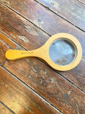 Vintage Creative Playthings Wooden Hand Held Minimizer Princeton NJ EUC